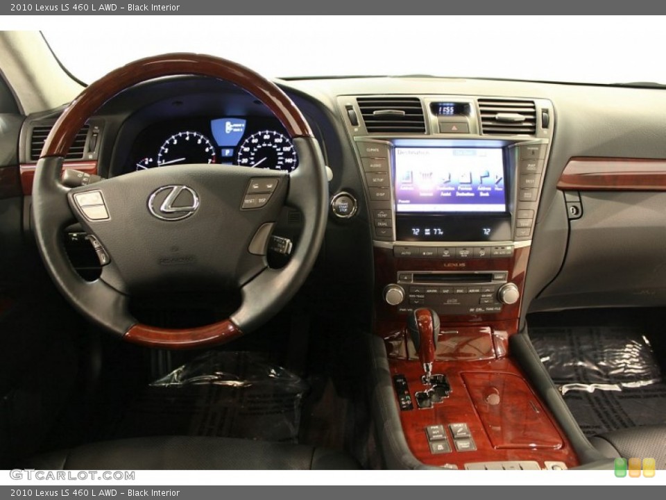 Black Interior Dashboard for the 2010 Lexus LS 460 L AWD #52275523