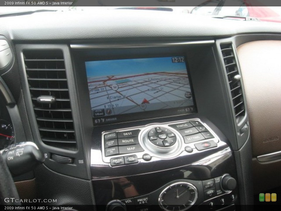 Java Interior Navigation for the 2009 Infiniti FX 50 AWD S #52275850