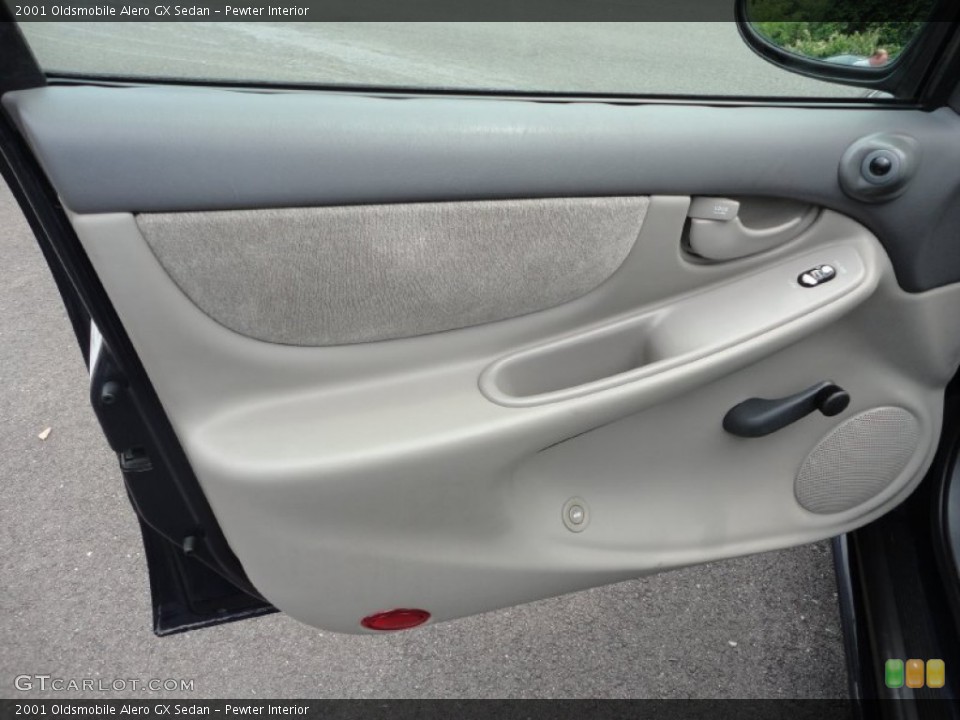 Pewter Interior Door Panel for the 2001 Oldsmobile Alero GX Sedan #52276705