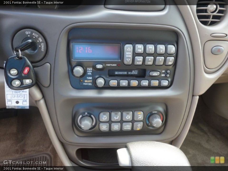 Taupe Interior Controls for the 2001 Pontiac Bonneville SE #52278359