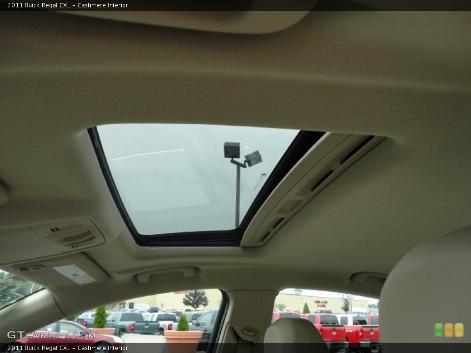 Cashmere Interior Sunroof for the 2011 Buick Regal CXL #52280594