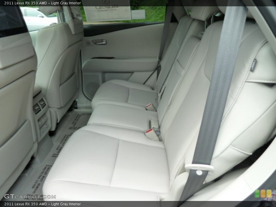 Light Gray Interior Photo for the 2011 Lexus RX 350 AWD #52281731