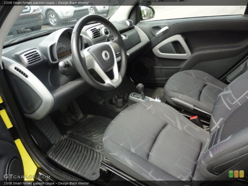 Design Black Interior Photo for the 2008 Smart fortwo passion coupe #52283822