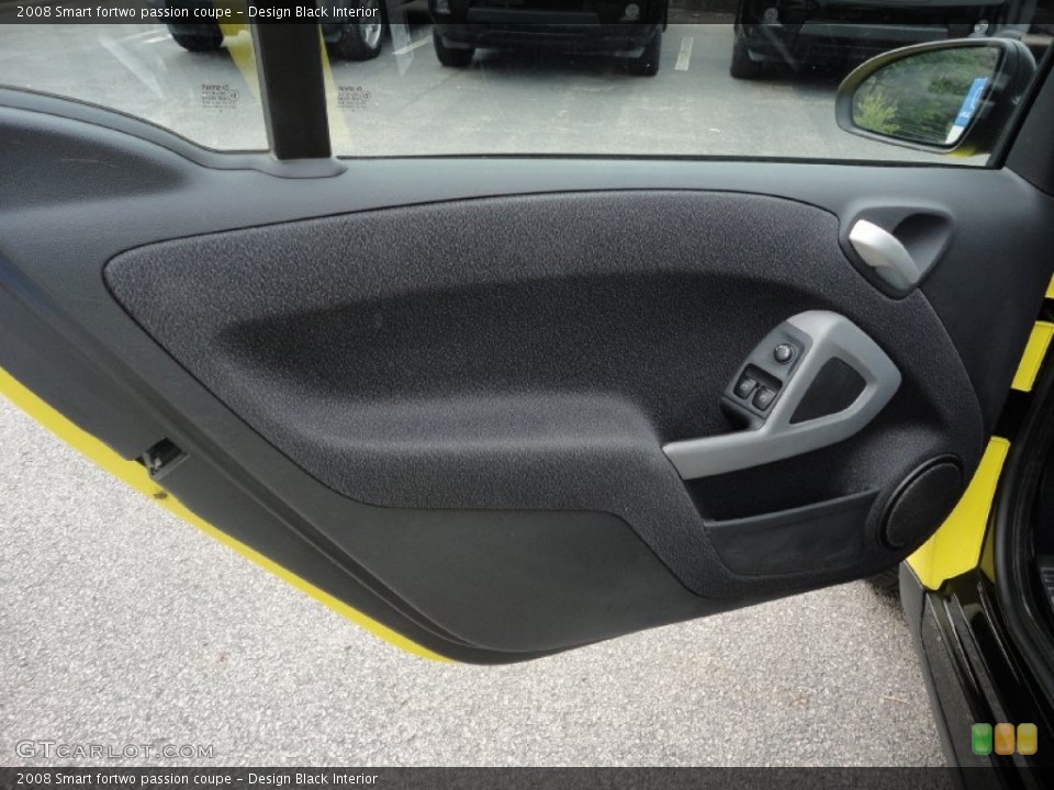 Design Black Interior Door Panel for the 2008 Smart fortwo passion coupe #52283855