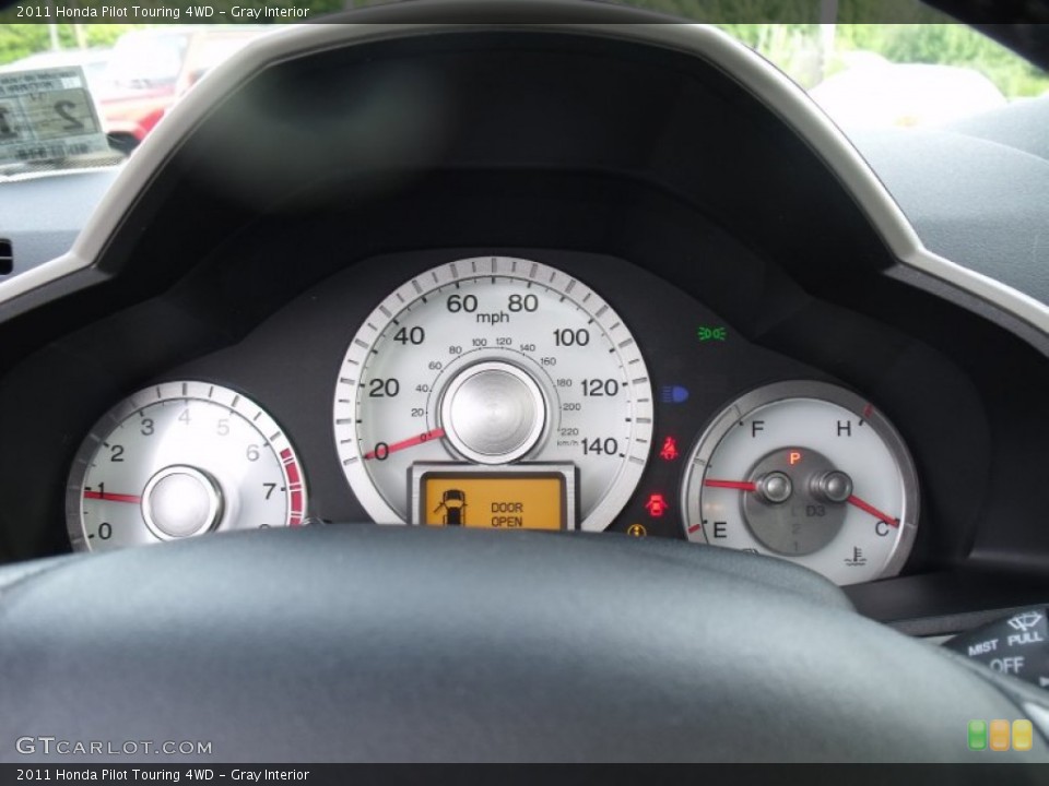 Gray Interior Gauges for the 2011 Honda Pilot Touring 4WD #52284173