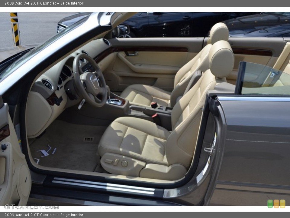 Beige Interior Photo for the 2009 Audi A4 2.0T Cabriolet #52284866