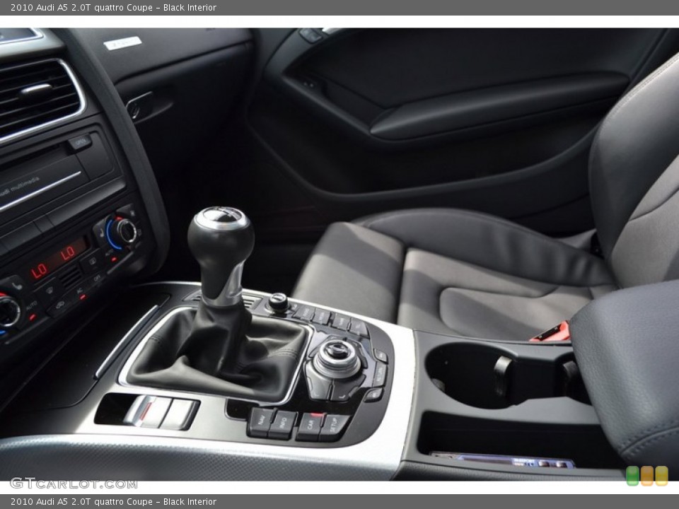 Black Interior Transmission for the 2010 Audi A5 2.0T quattro Coupe #52285373