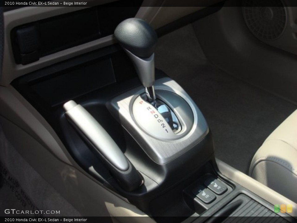 Beige Interior Transmission for the 2010 Honda Civic EX-L Sedan #52286477