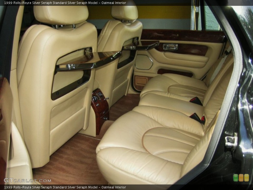 Oatmeal 1999 Rolls-Royce Silver Seraph Interiors
