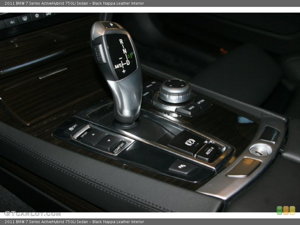 Black Nappa Leather Interior Transmission for the 2011 BMW 7 Series ActiveHybrid 750Li Sedan #52288793