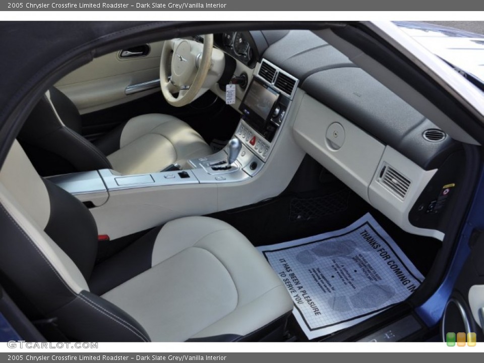 Dark Slate Grey/Vanilla Interior Photo for the 2005 Chrysler Crossfire Limited Roadster #52289708
