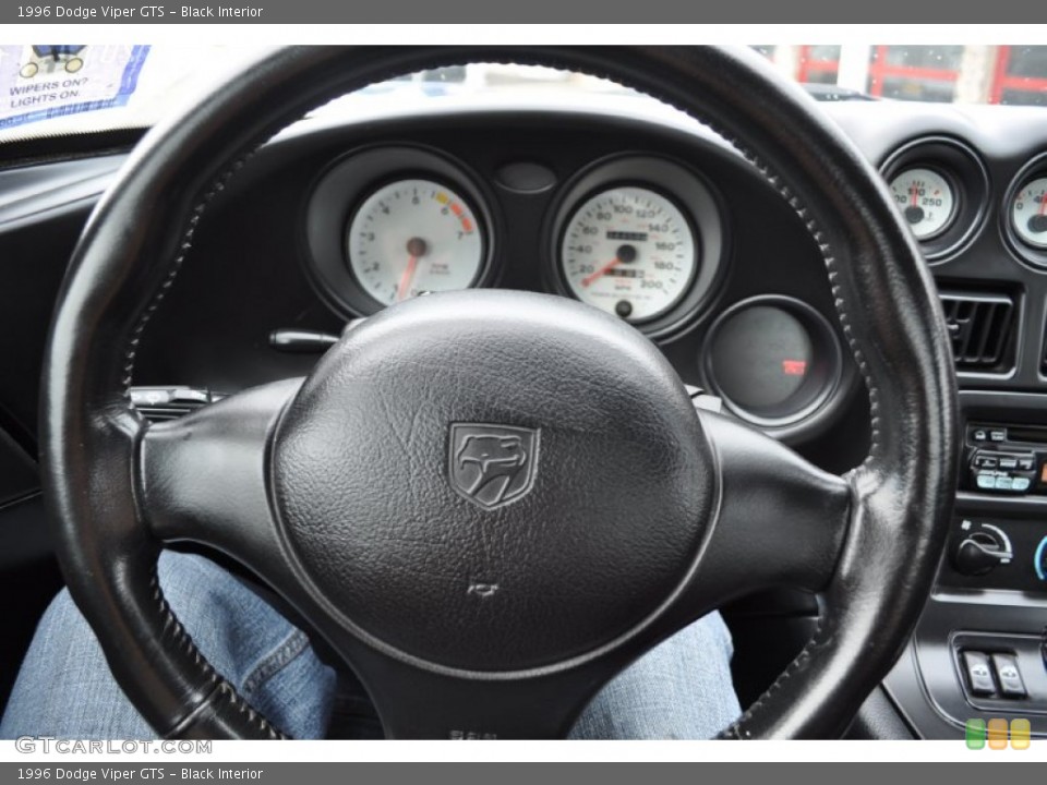 Black Interior Steering Wheel for the 1996 Dodge Viper GTS #52291826
