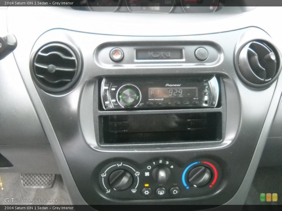 Grey Interior Controls for the 2004 Saturn ION 1 Sedan #52293113