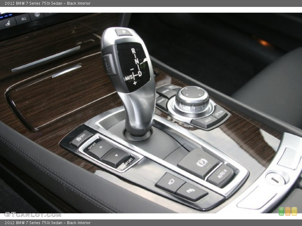 Black Interior Transmission for the 2012 BMW 7 Series 750i Sedan #52293626