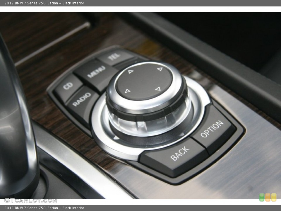 Black Interior Controls for the 2012 BMW 7 Series 750i Sedan #52293656