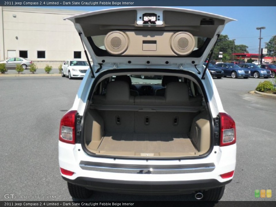 Dark Slate Gray/Light Pebble Beige Interior Trunk for the 2011 Jeep Compass 2.4 Limited #52294106