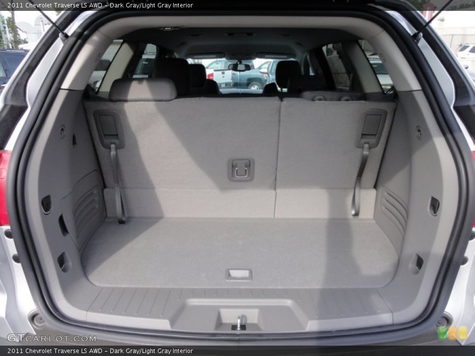 Dark Gray/Light Gray Interior Trunk for the 2011 Chevrolet Traverse LS AWD #52294826