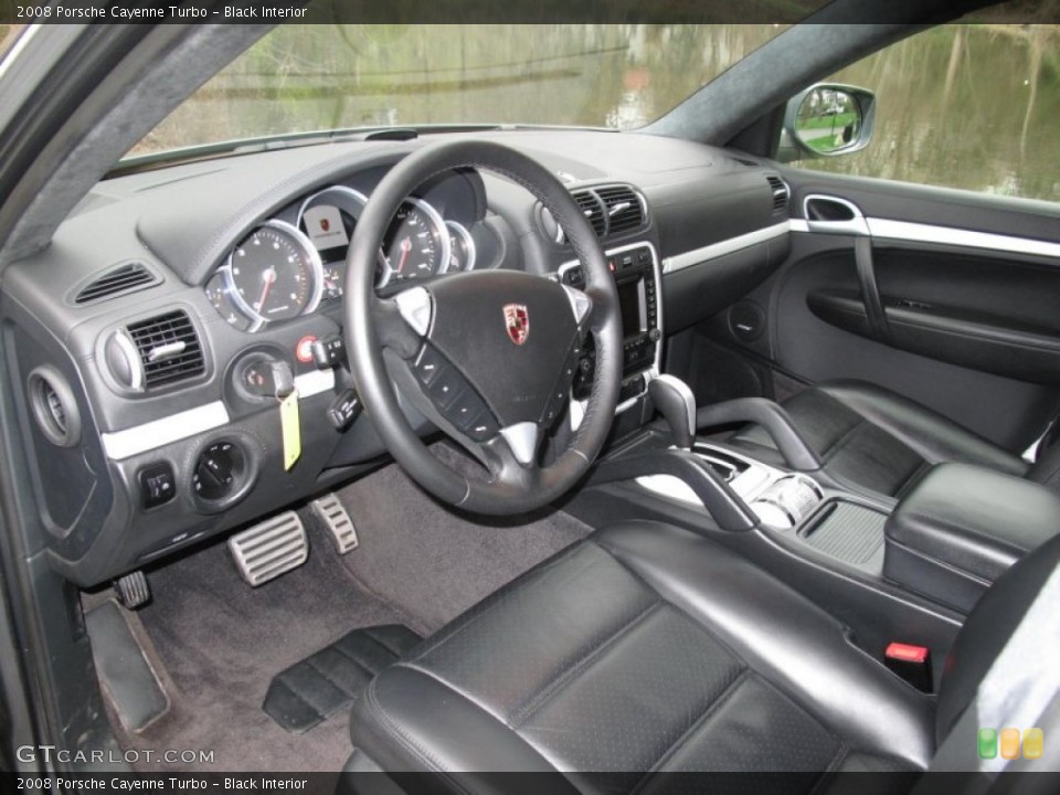 Black Interior Photo for the 2008 Porsche Cayenne Turbo #52295225