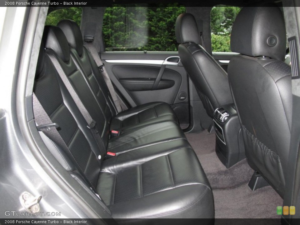 Black Interior Photo for the 2008 Porsche Cayenne Turbo #52295297