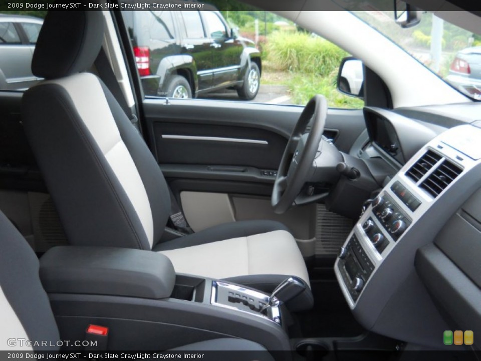 Dark Slate Gray/Light Graystone Interior Photo for the 2009 Dodge Journey SXT #52302011