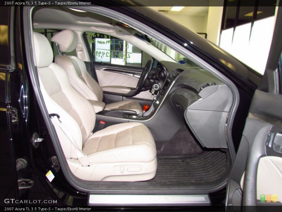 Taupe/Ebony Interior Photo for the 2007 Acura TL 3.5 Type-S #52308473
