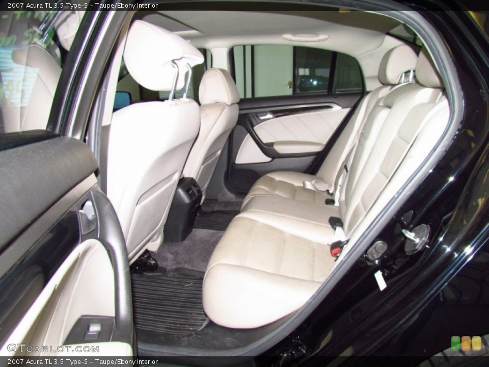 Taupe/Ebony Interior Photo for the 2007 Acura TL 3.5 Type-S #52308491