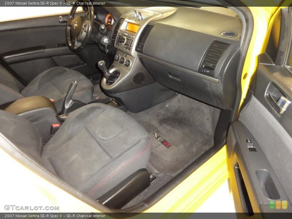 SE-R Charcoal Interior Dashboard for the 2007 Nissan Sentra SE-R Spec V #52311098