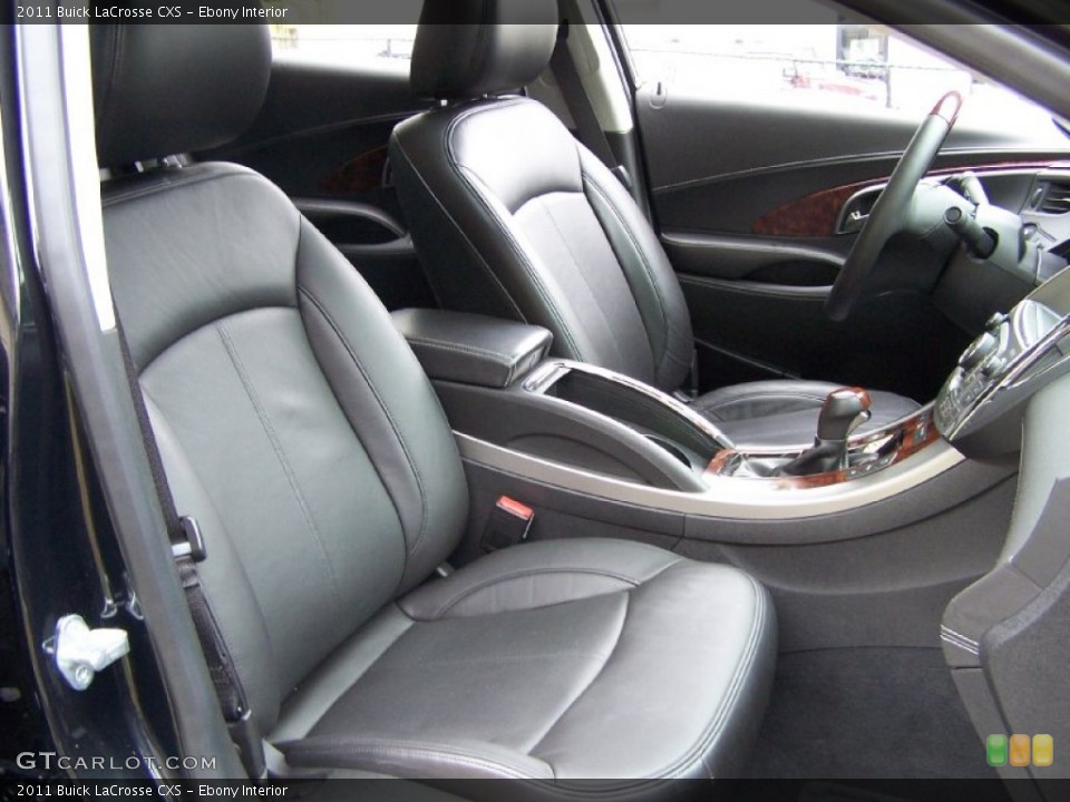 Ebony Interior Photo for the 2011 Buick LaCrosse CXS #52311464