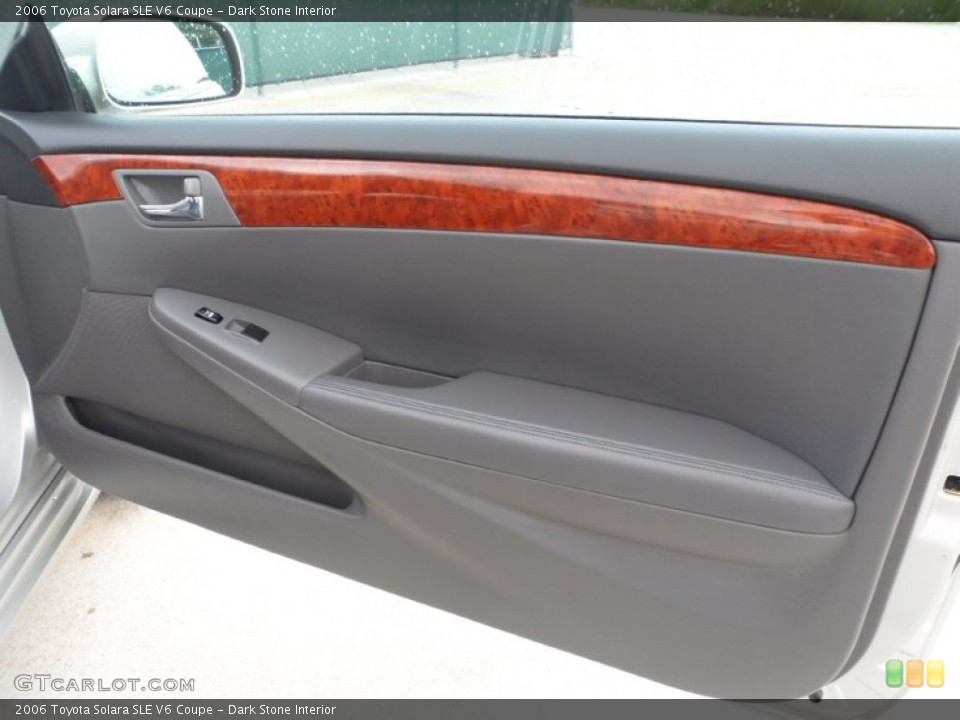 Dark Stone Interior Door Panel for the 2006 Toyota Solara SLE V6 Coupe #52313052