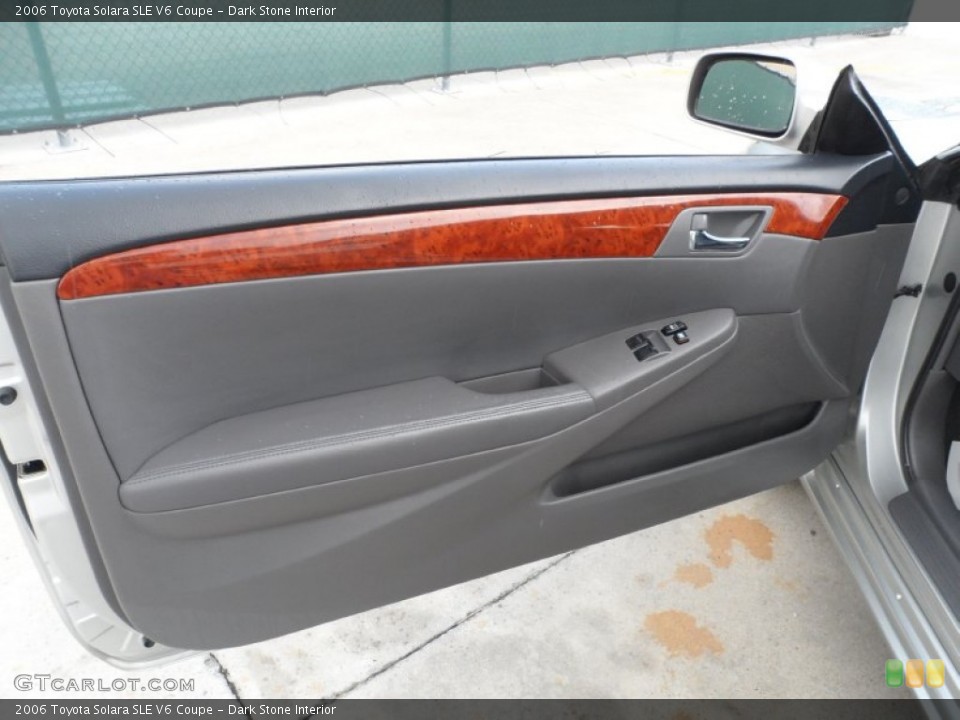 Dark Stone Interior Door Panel for the 2006 Toyota Solara SLE V6 Coupe #52313121