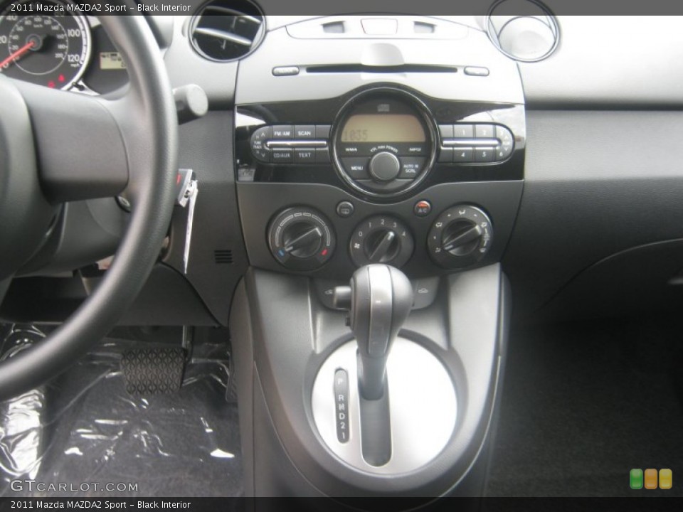 Black Interior Controls for the 2011 Mazda MAZDA2 Sport #52315728
