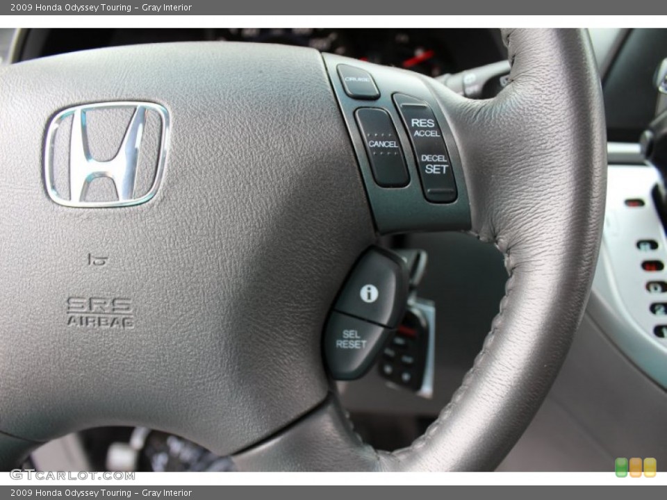Gray Interior Controls for the 2009 Honda Odyssey Touring #52319238