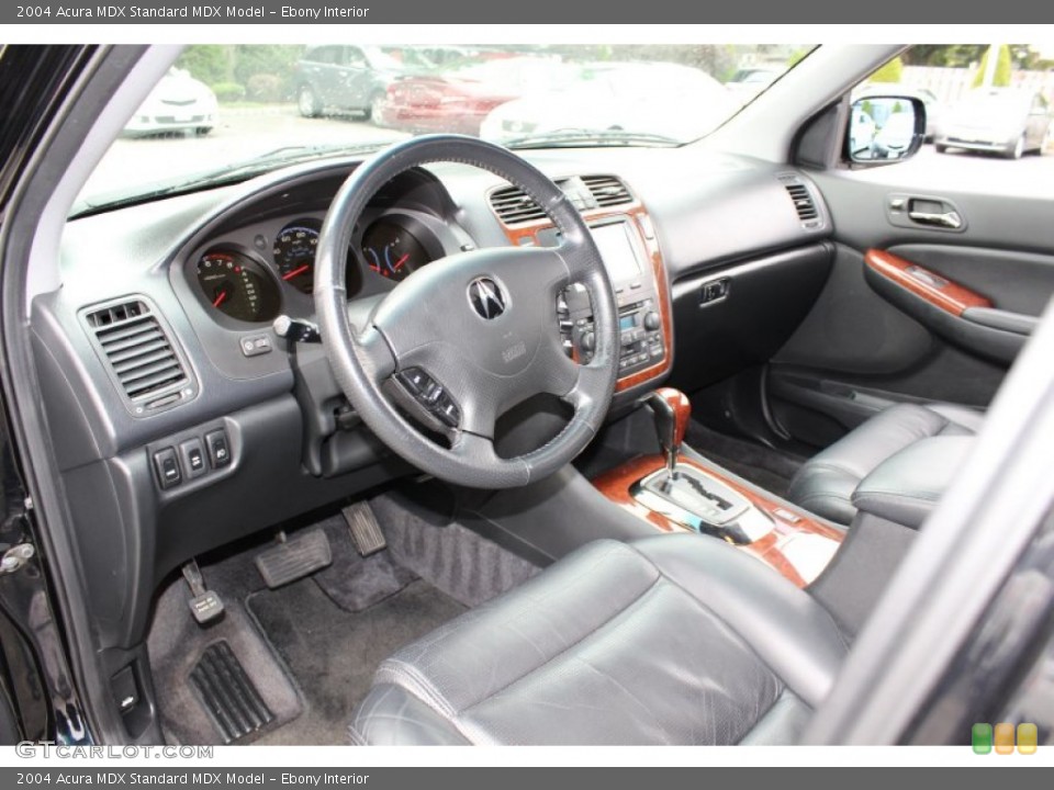 Ebony Interior Prime Interior for the 2004 Acura MDX  #52319586