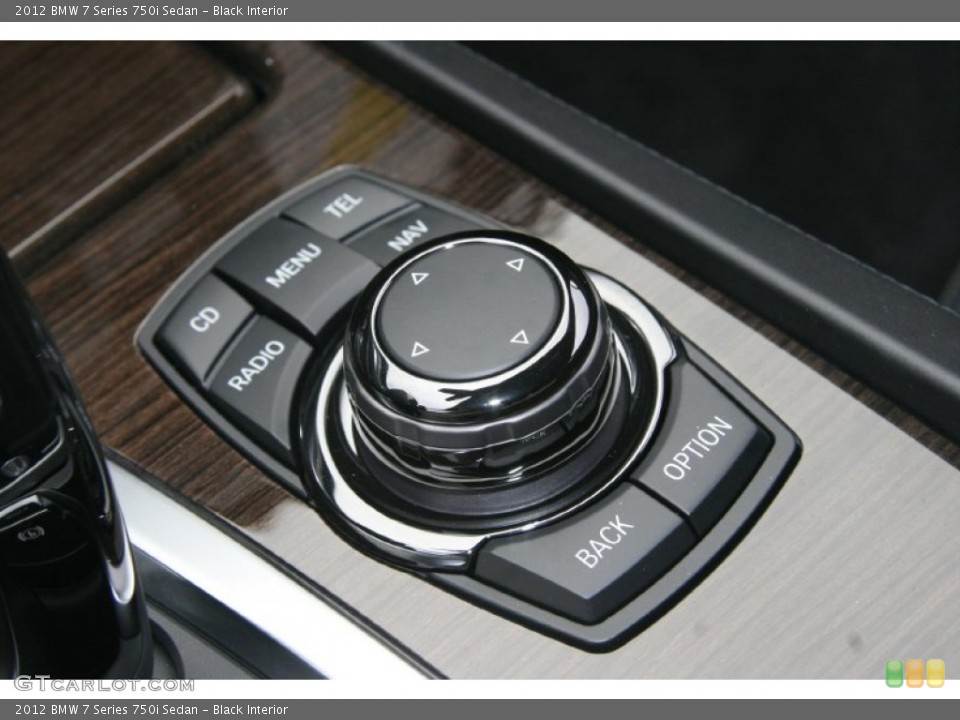 Black Interior Controls for the 2012 BMW 7 Series 750i Sedan #52321062