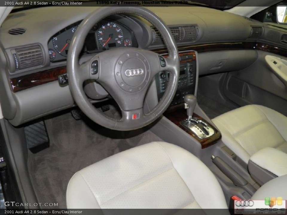 Ecru/Clay 2001 Audi A4 Interiors