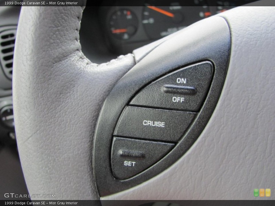 Mist Gray Interior Controls for the 1999 Dodge Caravan SE #52323411