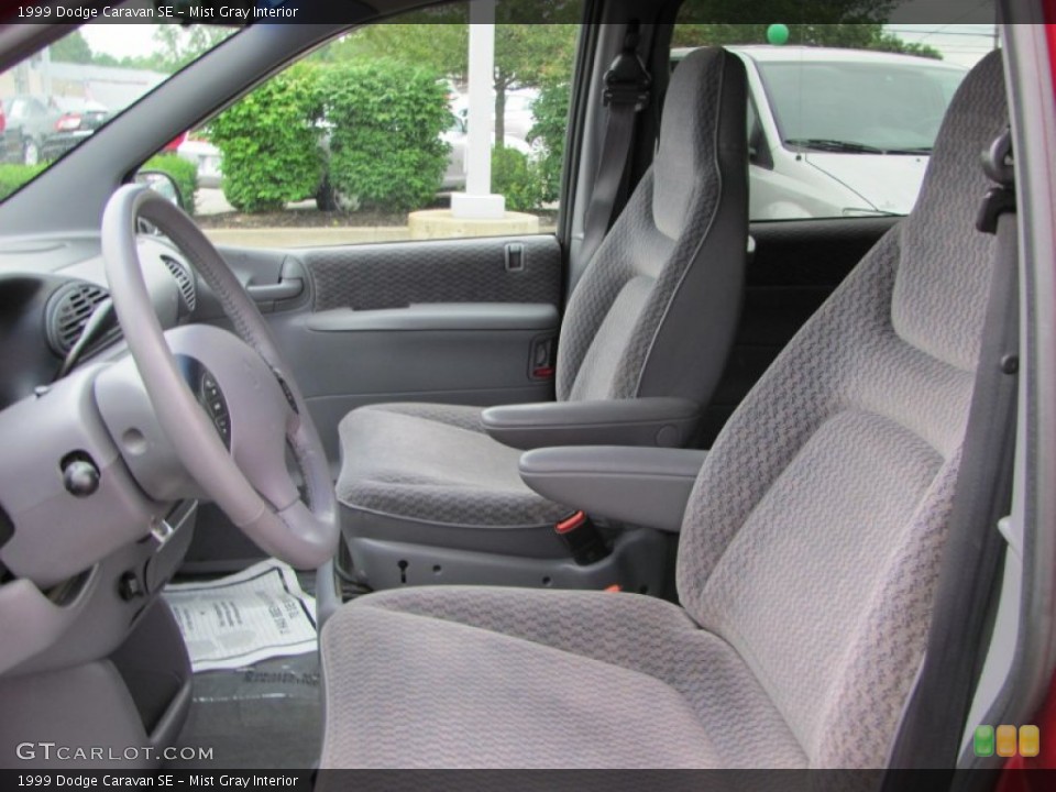 Mist Gray Interior Photo for the 1999 Dodge Caravan SE #52323459