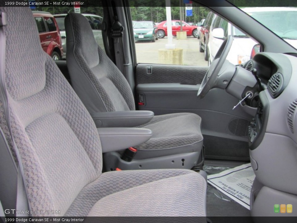 Mist Gray Interior Photo for the 1999 Dodge Caravan SE #52323567