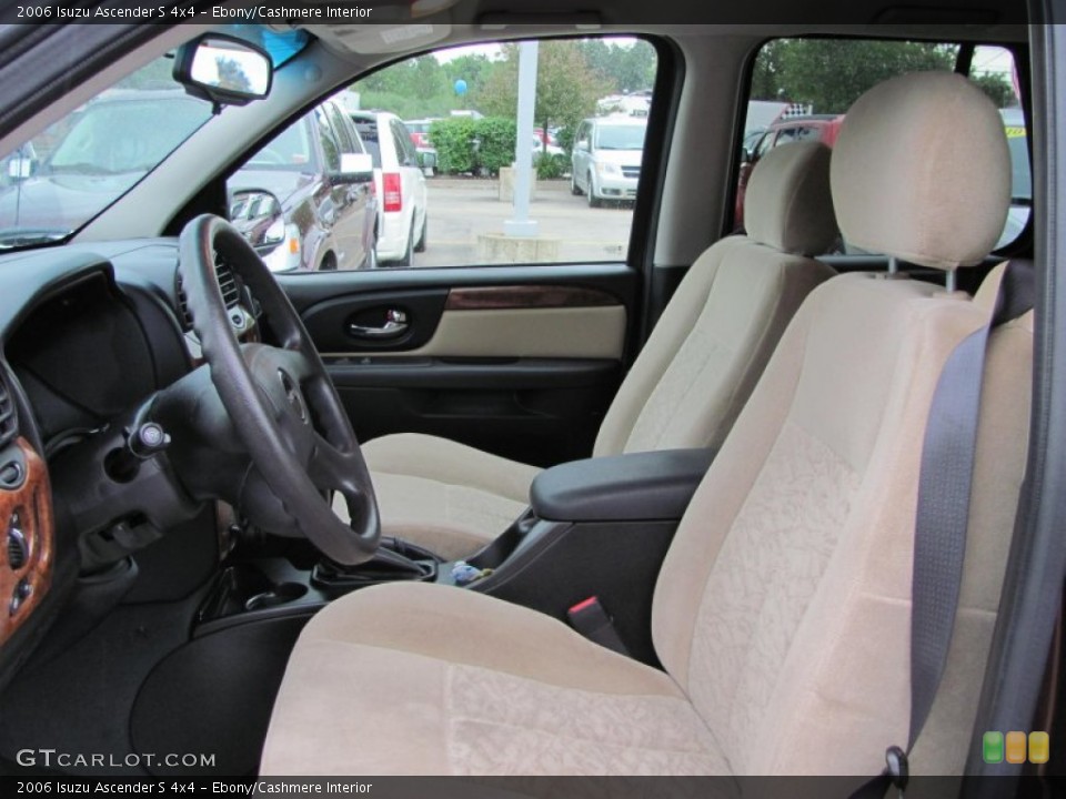 Ebony/Cashmere Interior Photo for the 2006 Isuzu Ascender S 4x4 #52323738