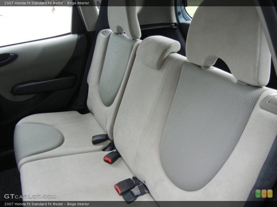 Beige Interior Photo for the 2007 Honda Fit  #52324824