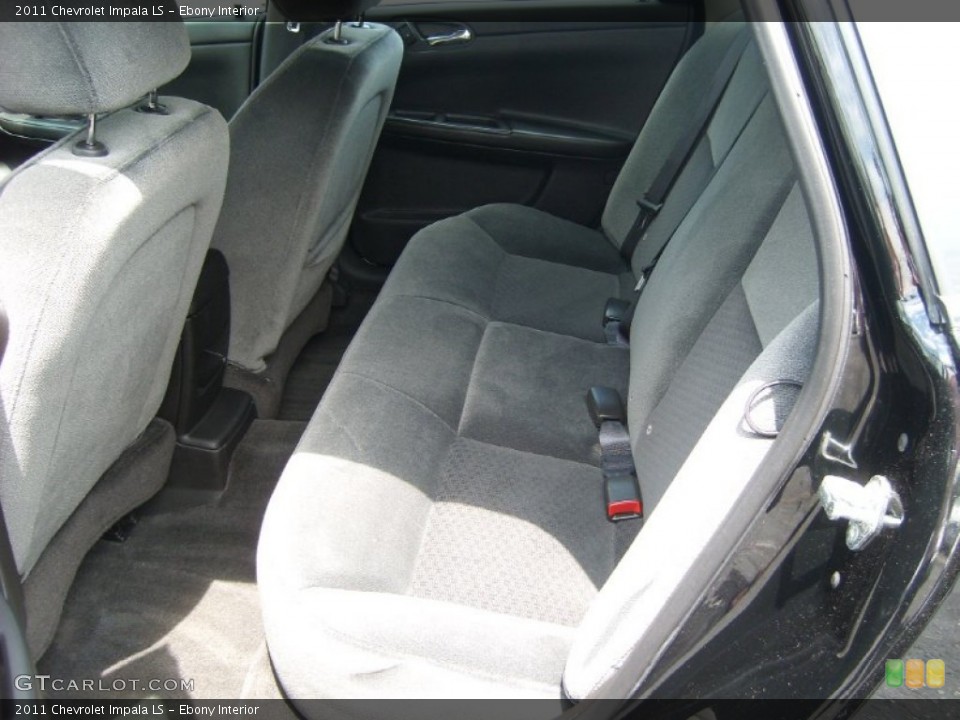 Ebony Interior Photo for the 2011 Chevrolet Impala LS #52325193
