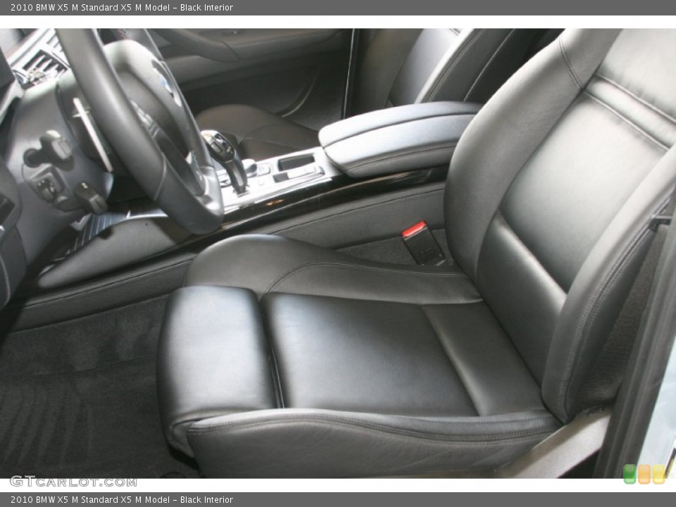 Black Interior Photo for the 2010 BMW X5 M  #52325598