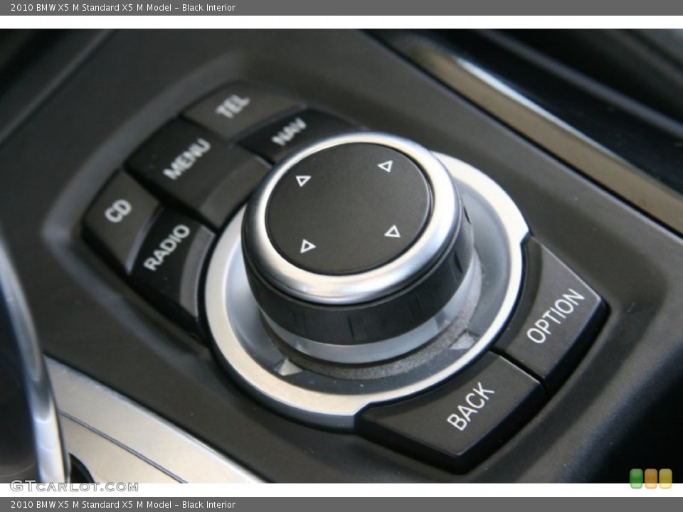 Black Interior Controls for the 2010 BMW X5 M  #52325760