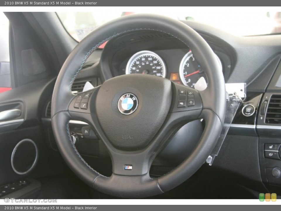 Black Interior Steering Wheel for the 2010 BMW X5 M  #52325886