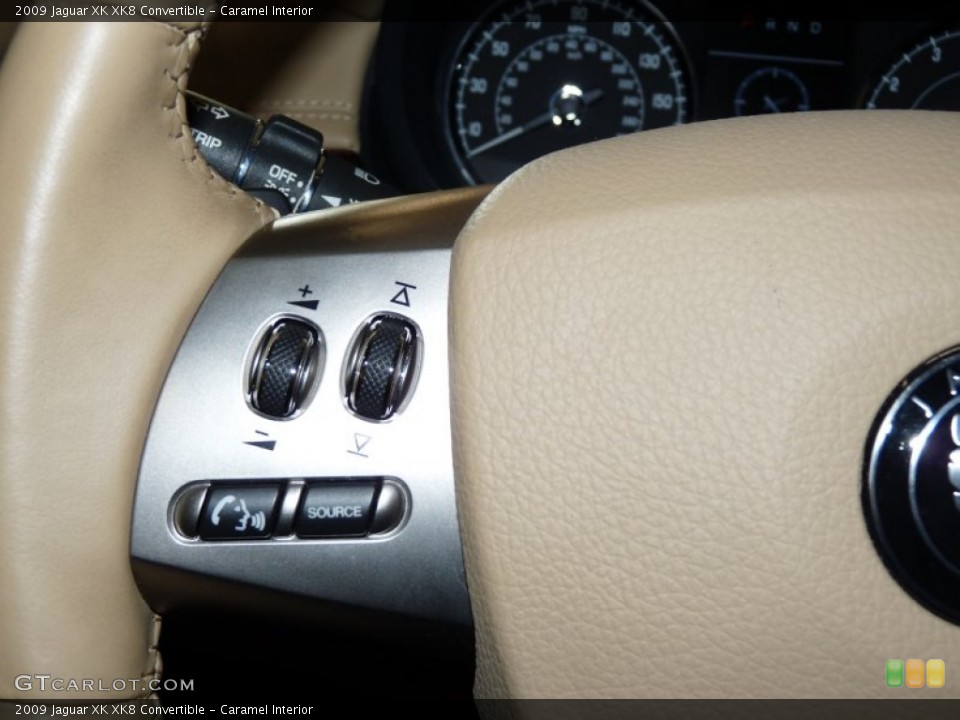 Caramel Interior Controls for the 2009 Jaguar XK XK8 Convertible #52329204