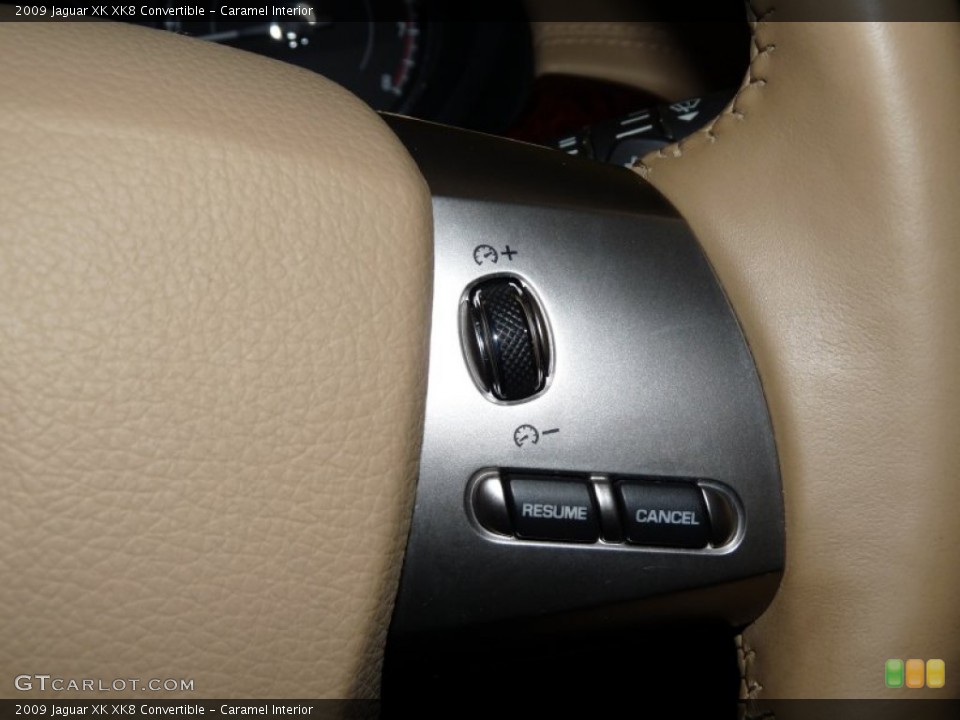 Caramel Interior Controls for the 2009 Jaguar XK XK8 Convertible #52329216