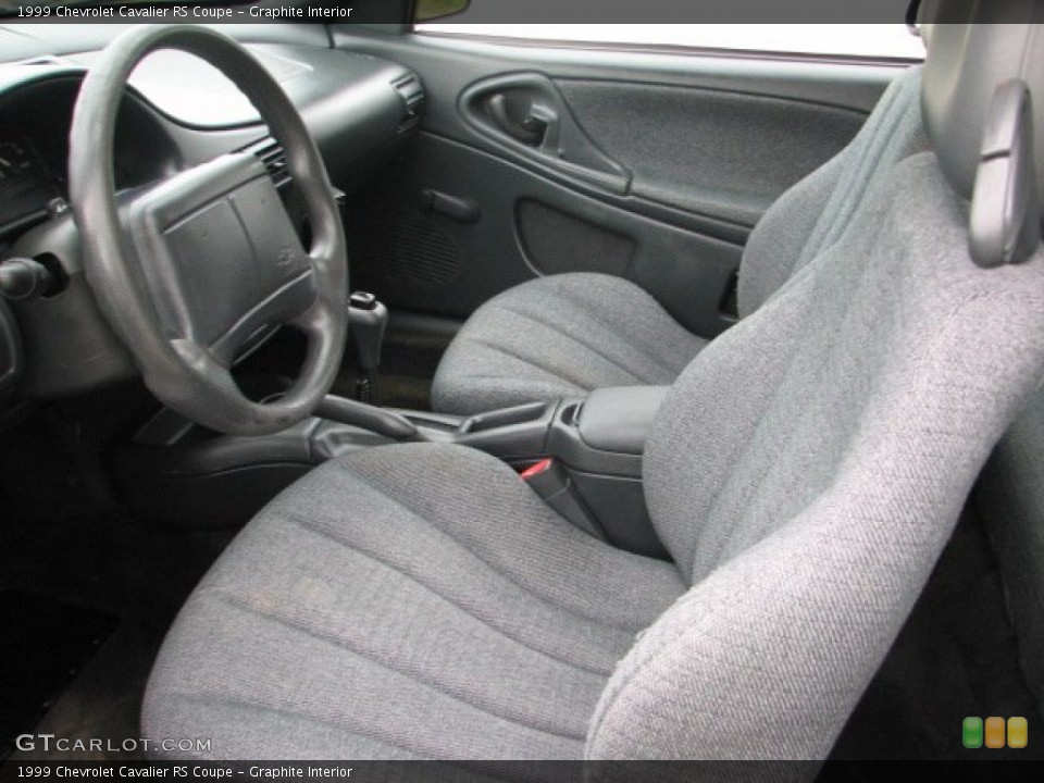 Graphite Interior Photo for the 1999 Chevrolet Cavalier RS Coupe #52331034