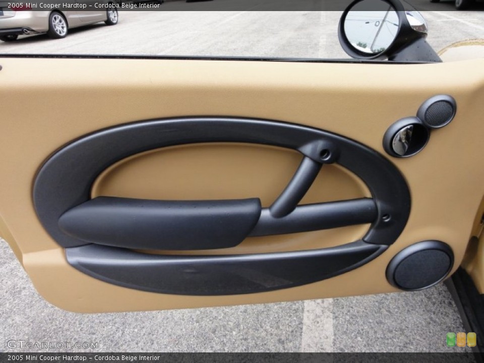 Cordoba Beige Interior Door Panel for the 2005 Mini Cooper Hardtop #52331764