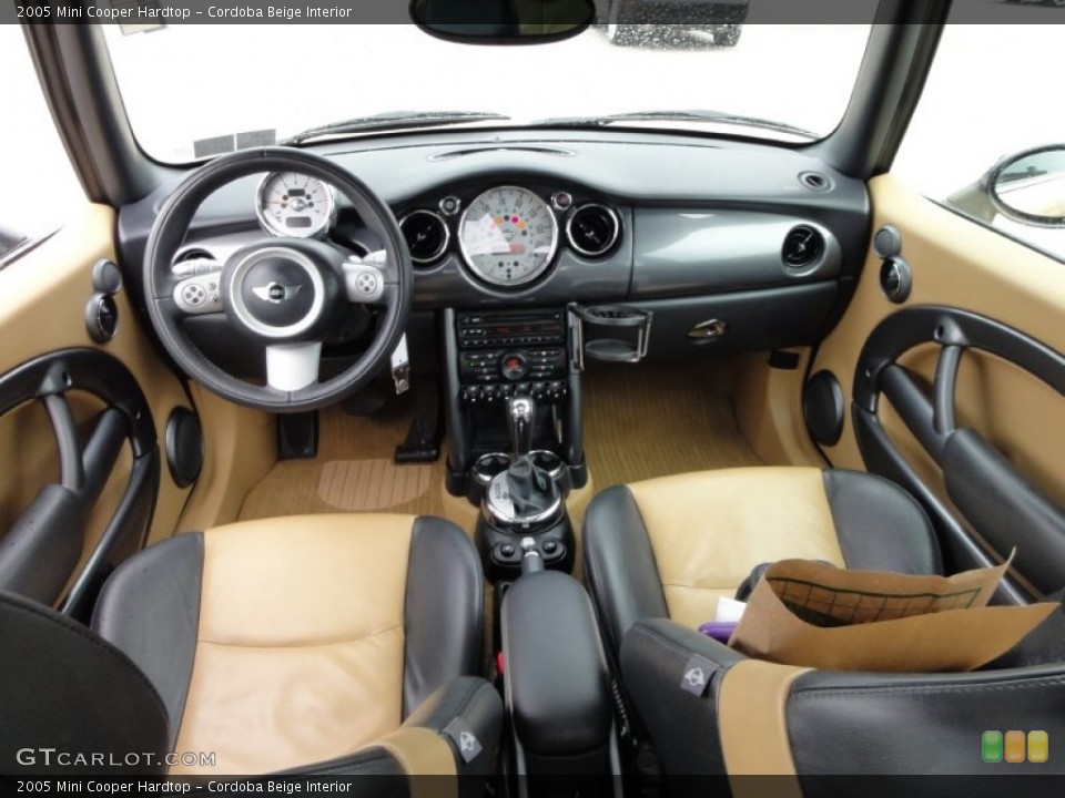 Cordoba Beige Interior Dashboard for the 2005 Mini Cooper Hardtop #52331952