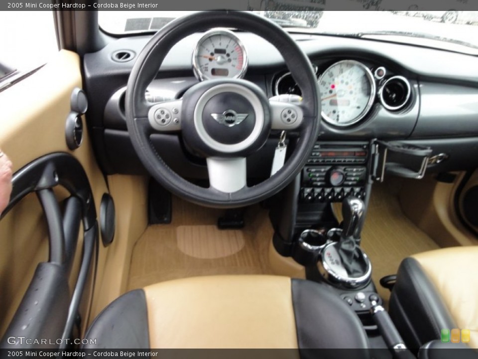 Cordoba Beige Interior Dashboard for the 2005 Mini Cooper Hardtop #52332156